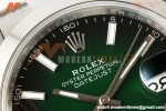 Rolex - Datejust 126334 41mm Oys Smth 904L SS/SS Ombre Green/Stk ERF JH3235 Free Sprung