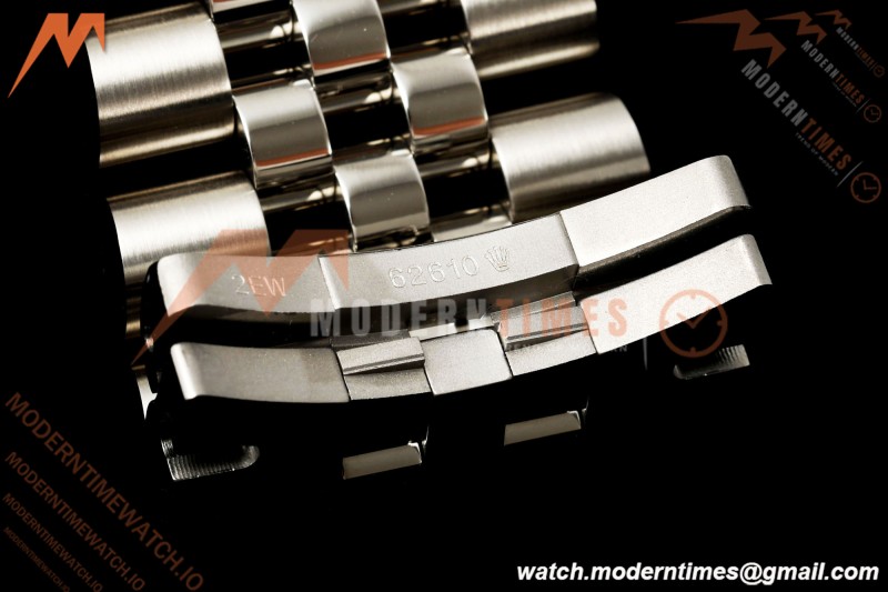 Rolex - Datejust 126334 41mm Jub Smth 904L SS/SS Ombre Green/Stk ERF JH3235 Free Sprung