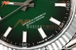 Rolex - Datejust 126334 41mm Jub Flt 904L SS/SS Ombre Green/Stk RGF JH3235 Free Sprung