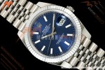 Rolex - Datejust 126334 41mm Jub Flt 904L SS/SS Blue/Stk RGF JH3235 Free Sprung