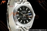Rolex - Datejust 126334 41mm Jub Flt 904L SS/SS Blk/Stk RGF JH3235 Free Sprung