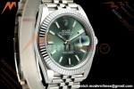 Rolex - Datejust 126334 41mm Jub Flt 904L SS/SS Mint Green/Stk RGF JH3235 Free Sprung