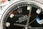 Rolex - Datejust 126334 41mm Jub Flt 904L SS/SS Blk/Dia RGF JH3235 Free Sprung