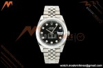 Rolex - Datejust 126334 41mm Jub Flt 904L SS/SS Blk/Dia RGF JH3235 Free Sprung