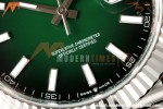Rolex - Datejust 126334 41mm Jub Flt 904L SS/SS Ombre Green/Stk VSF V2 DD3235 V2