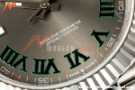 Rolex - Datejust 126334 Wimbledon 41mm Jub Flt 904L SS/SS Gray/Rmn VSF V2 VS3235