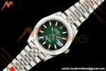 Rolex - Datejust 126334 41mm Jub Flt 904L SS/SS Ombre Green/Stk VSF V2 DD3235 V2