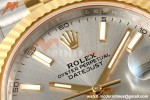 Rolex - Datejust 126333 41mm 904L Jub Flt YG/SS Gry/Stk RCF JH3235