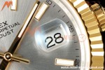 Rolex - Datejust 126333 41mm 904L Jub Flt YG/SS Gry/Stk RCF JH3235