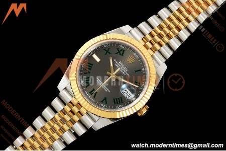 Rolex - Datejust 126333 41mm 904L Jub Flt YG/SS Gry/Rmn RCF JH3235