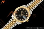 Rolex - Datejust 126333 41mm 904L Jub Flt YG/SS Blk/Dia RCF JH3235