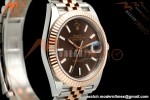 Rolex - Datejust 126331 41mm 904L Jub Flt RG/SS Brn/Stk RCF JH3235