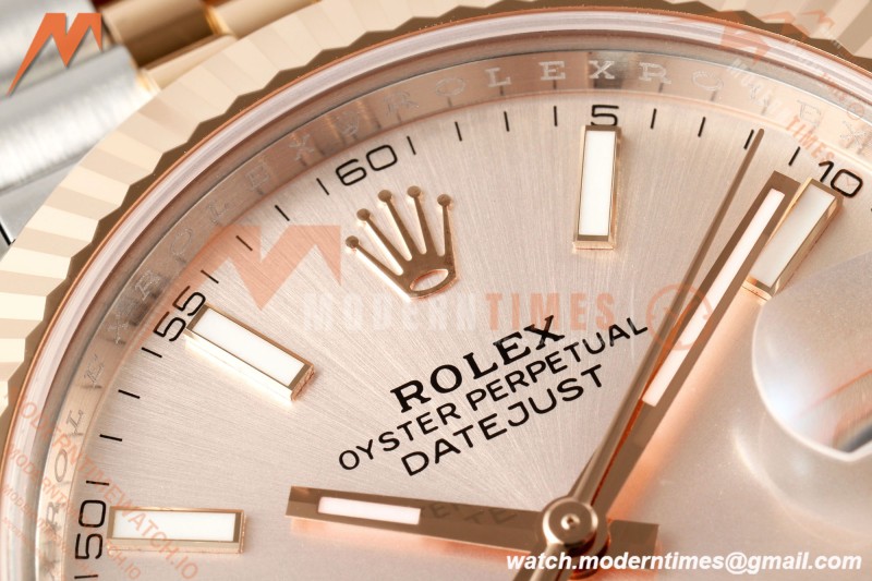 Rolex - Datejust 126331 41mm 904L Jub Flt RG/SS Pink/Stk RCF JH3235
