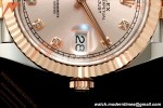 Rolex - Datejust 126331 41mm 904L Jub Flt RG/SS Pink/Dia RCF JH3235