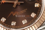 Rolex - Datejust 126331 41mm 904L Jub Flt RG/SS Brn/Dia RCF JH3235