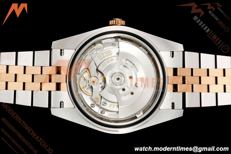 Rolex - Datejust 126331 41mm 904L Jub Flt RG/SS Brn/Dia RCF JH3235