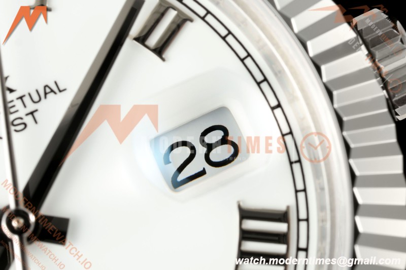 Rolex - Datejust 126334 41mm Jub Flt 904L SS/SS Wht/Rmn RCF JH3235