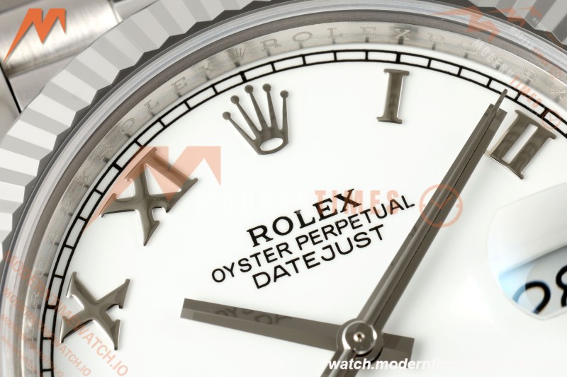 Rolex - Datejust 126334 41mm Jub Flt 904L SS/SS Wht/Rmn RCF JH3235