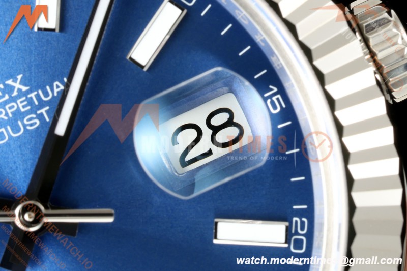 Rolex - Datejust 126334 41mm Jub Flt 904L SS/SS Blue/Stk RCF JH3235