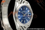 Rolex - Datejust 126334 41mm Jub Flt 904L SS/SS Blue/Stk RCF JH3235