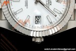 Rolex - Datejust 126334 41mm Jub Flt 904L SS/SS Wht/Stk RCF JH3235