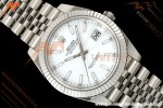 Rolex - Datejust 126334 41mm Jub Flt 904L SS/SS Wht/Stk RCF JH3235