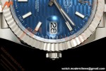 Rolex - Datejust 126334 41mm Jub Flt 904L SS/SS Blue Textured/Stk RCF JH3235