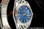 Rolex - Datejust 126334 41mm Jub Flt 904L SS/SS Blue Textured/Stk RCF JH3235