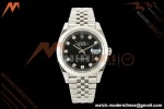 Rolex - Datejust 126334 41mm Jub Flt 904L SS/SS Blk/Dia RCF JH3235