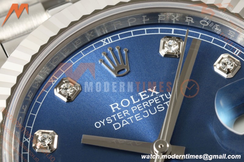 Rolex - Datejust 126334 41mm Jub Flt 904L SS/SS Blu/Dia RCF JH3235