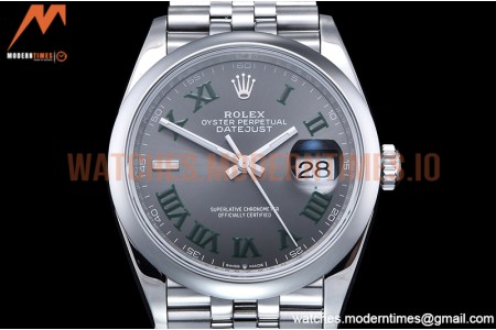 Rolex - DJ 36mm Jub Smt 904L SS/SS Grey/Rm VSF VS3235