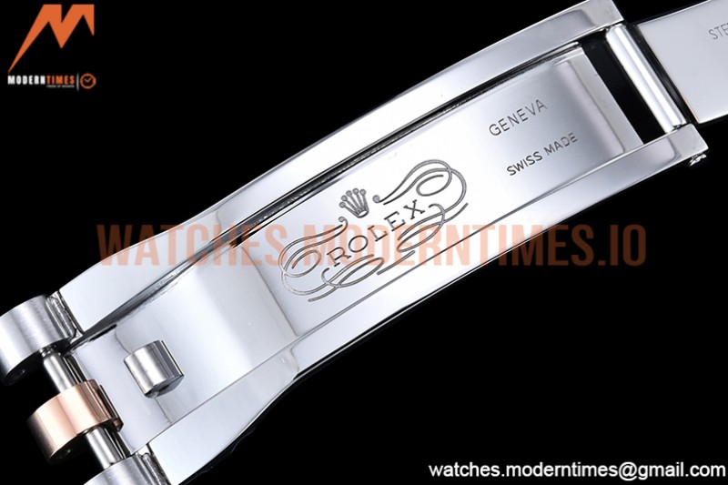 Rolex - DJ2 41mm Jub Flt 904L RG/SS P-Grey/Stk VSF VS3235