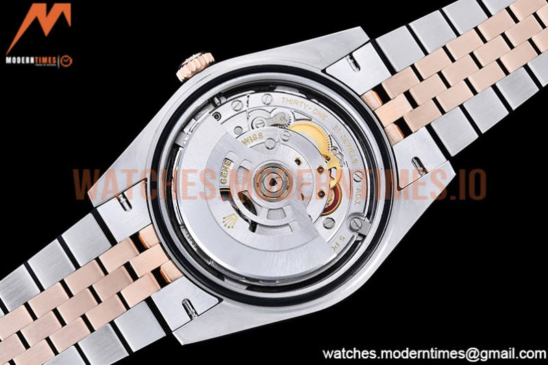 Rolex - DJ2 41mm Jub Flt 904L RG/SS P-Grey/Stk VSF VS3235