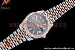 Rolex - DJ2 41mm Jub Flt 904L RG/SS P-Grey/Stk VSF VS3235