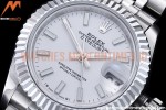 Rolex - DJ Ladies 28mm Jub Flt 904L SS/SS White/Stk GMF A2671