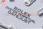 Rolex - DJ Ladies 28mm Jub Flt 904L SS/SS White/Stk GMF A2671