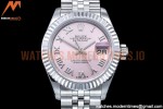 Rolex - DJ Ladies 28mm Jub Flt 904L SS/SS Pink/Rm GMF A2671
