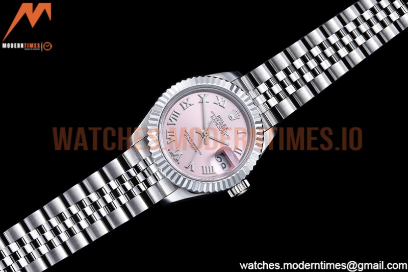 Rolex - DJ Ladies 28mm Jub Flt 904L SS/SS Pink/Rm GMF A2671