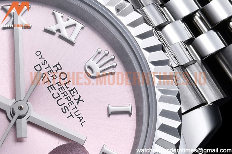 Rolex - DJ Ladies 28mm Jub Flt 904L SS/SS Pink/Rm GMF A2671
