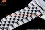 Rolex - DJ Ladies 28mm Jub Flt 904L SS/SS Black/Stk GMF A2671