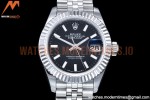 Rolex - DJ Ladies 28mm Jub Flt 904L SS/SS Black/Stk GMF A2671