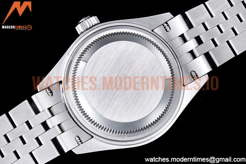 Rolex - DJ Ladies 28mm Jub Flt 904L SS/SS Grey/Stk GMF A2671