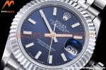 Rolex - DJ Ladies 28mm Jub Flt 904L SS/SS Blue/Stk GMF A2671