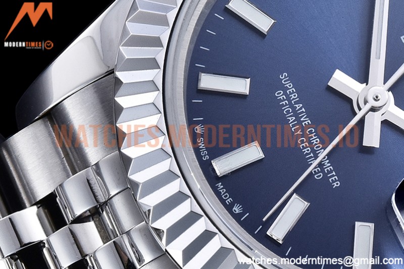 Rolex - DJ Ladies 28mm Jub Flt 904L SS/SS Blue/Stk GMF A2671