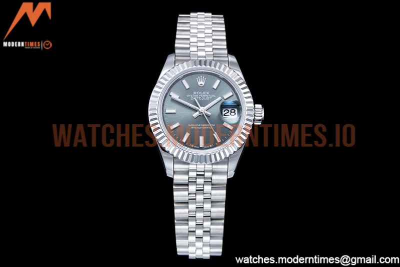 Rolex - DJ Ladies 28mm Jub Flt 904L SS/SS Green/Stk GMF A2671