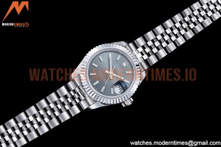 Rolex - DJ Ladies 28mm Jub Flt 904L SS/SS Green/Stk GMF A2671