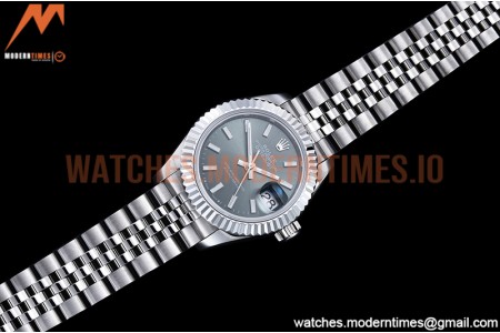 Rolex - DJ Ladies 28mm Jub Flt 904L SS/SS Green/Stk GMF A2671