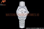 Rolex - DJ Ladies 28mm Jub Flt 904L SS/SS Silv/Stk GMF A2671
