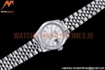 Rolex - DJ Ladies 28mm Jub Flt 904L SS/SS Silv/Stk GMF A2671