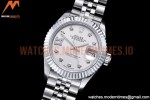 Rolex - DJ Ladies 28mm Jub Flt 904L SS/SS Silv/SDia GMF A2671